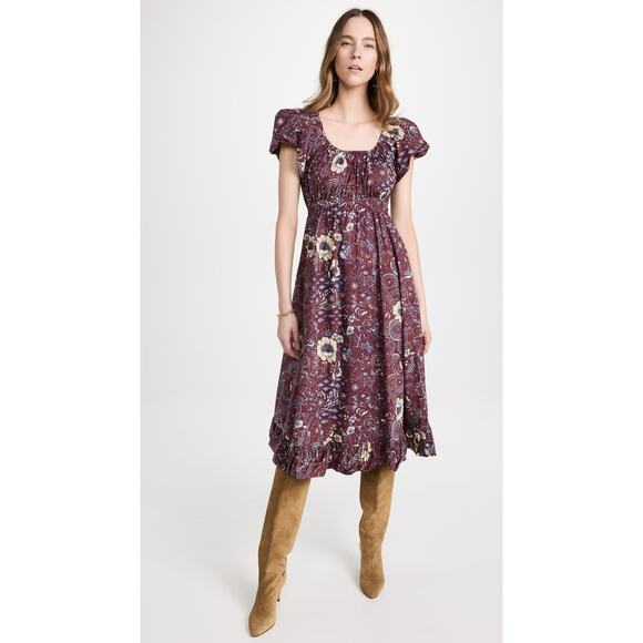 Ulla Johnson Nanette Midi Dress Size 10 $445 MSRP!! - Picture 3 of 8